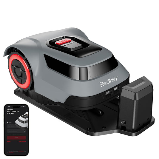 Redkey MGC500 Mähroboter - 800m², 45% Steigung, App-Steuerung, Kabelbruch-Finder, automatisch