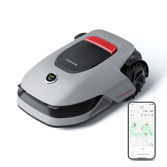 DREAME A1 Pro Mähroboter - 3D-LiDAR, ohne Begrenzungskabel, 2000m², App, OmniSense Tech
