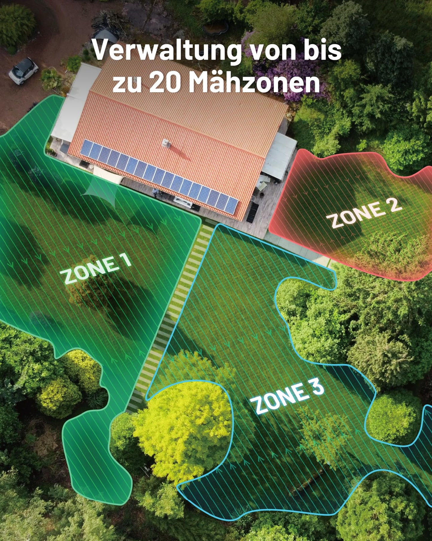 MAMMOTION LUBA mini AWD 800 Mähroboter - NetRTK+Vision, 800m², 80% Steigung, 4G, keine RTK-Antenne