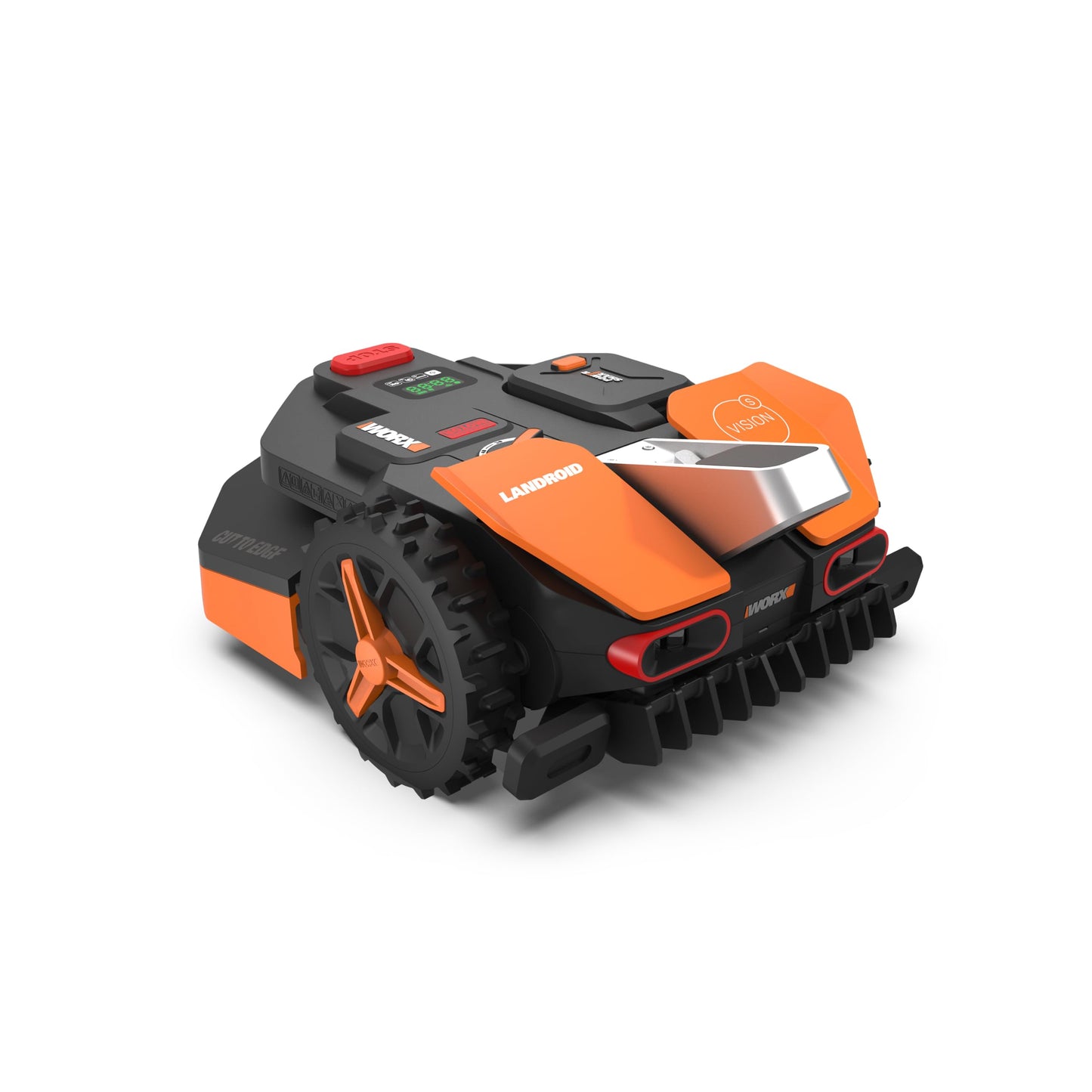 WORX Landroid Vision S250 WR202E - KI Hindernisvermeidung, ohne Kabel, 250m², Igelschutz, WLAN/Bluetooth
