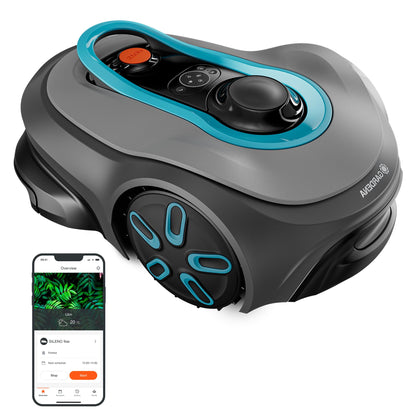 Gardena SILENO Free 1100m² Set - Ohne Begrenzungskabel, LONA Intelligence, App-Steuerung, 1100m²