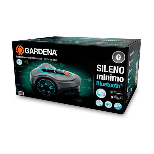Gardena SILENO minimo 500m² Mähroboter - Bluetooth App, programmierbar, für bis zu 500m² (15202-20)