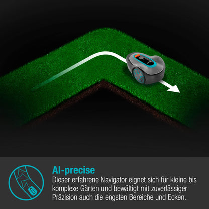 Gardena SILENO minimo 500m² Mähroboter - Bluetooth App, programmierbar, für bis zu 500m² (15202-20)